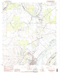 preview thumbnail of historical topo map of Concordia County, LA in 1983
