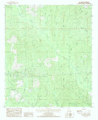 Download a high-resolution, GPS-compatible USGS topo map for Flat Creek, LA (1985 edition)