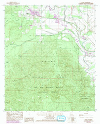 Download a high-resolution, GPS-compatible USGS topo map for Flora, LA (1992 edition)