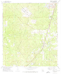 Download a high-resolution, GPS-compatible USGS topo map for Forest Hill, LA (1974 edition)