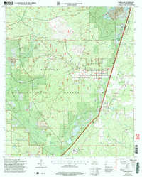 Download a high-resolution, GPS-compatible USGS topo map for Forest Hill, LA (2005 edition)