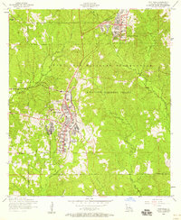 Download a high-resolution, GPS-compatible USGS topo map for Fort Polk, LA (1958 edition)