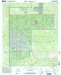 Download a high-resolution, GPS-compatible USGS topo map for Fort Polk, LA (2005 edition)