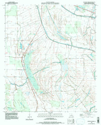 preview thumbnail of historical topo map of Madison County, LA in 1994