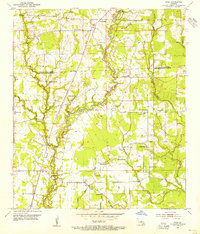 Download a high-resolution, GPS-compatible USGS topo map for Fred, LA (1955 edition)