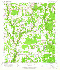 Download a high-resolution, GPS-compatible USGS topo map for Fred, LA (1964 edition)