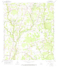 Download a high-resolution, GPS-compatible USGS topo map for Fred, LA (1973 edition)