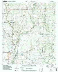 preview thumbnail of historical topo map of East Baton Rouge County, LA in 1998