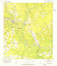 Download a high-resolution, GPS-compatible USGS topo map for French Settlement, LA (1954 edition)