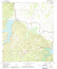 Download a high-resolution, GPS-compatible USGS topo map for Gardner, LA (1984 edition)
