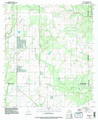 Download a high-resolution, GPS-compatible USGS topo map for Gaytine, LA (1996 edition)