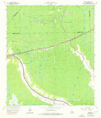 preview thumbnail of historical topo map of Terrebonne County, LA in 1964