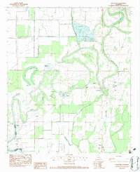 Download a high-resolution, GPS-compatible USGS topo map for Gilleyville, LA (1983 edition)