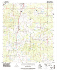Download a high-resolution, GPS-compatible USGS topo map for Gloster, LA (1997 edition)
