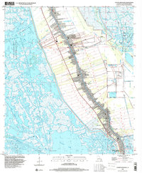 Download a high-resolution, GPS-compatible USGS topo map for Golden Meadow, LA (2000 edition)