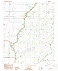 Download a high-resolution, GPS-compatible USGS topo map for Goodwill, LA (1988 edition)
