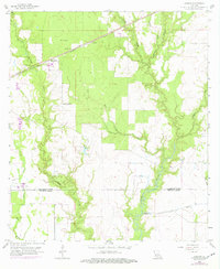 preview thumbnail of historical topo map of Beauregard County, LA in 1956