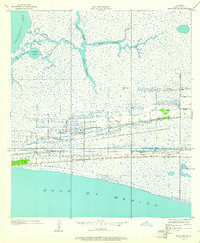 Download a high-resolution, GPS-compatible USGS topo map for Grand Bayou, LA (1961 edition)