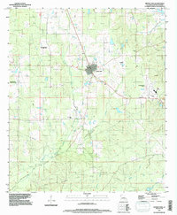 Download a high-resolution, GPS-compatible USGS topo map for Grand Cane, LA (1997 edition)
