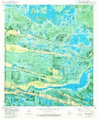 Download a high-resolution, GPS-compatible USGS topo map for Grand Chenier, LA (1980 edition)