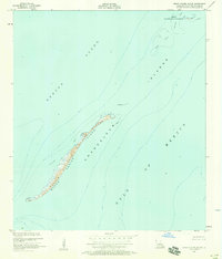 preview thumbnail of historical topo map of Plaquemines County, LA in 1951