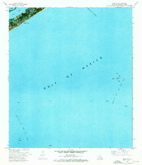 Download a high-resolution, GPS-compatible USGS topo map for Grand Isle, LA (1976 edition)