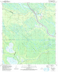 Download a high-resolution, GPS-compatible USGS topo map for Grand River, LA (1992 edition)