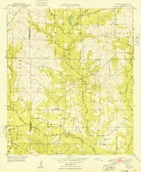 Download a high-resolution, GPS-compatible USGS topo map for Grant, LA (1948 edition)