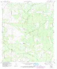 preview thumbnail of historical topo map of Allen County, LA in 1959