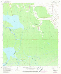 Download a high-resolution, GPS-compatible USGS topo map for Grassy Lake, LA (1984 edition)