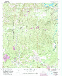 Download a high-resolution, GPS-compatible USGS topo map for Green Gables, LA (1993 edition)