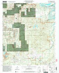 Download a high-resolution, GPS-compatible USGS topo map for Green Gables, LA (2005 edition)