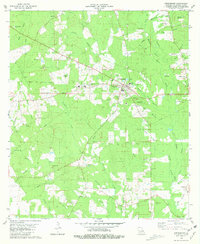 Download a high-resolution, GPS-compatible USGS topo map for Greensburg, LA (1981 edition)