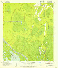 Download a high-resolution, GPS-compatible USGS topo map for Grosse Tete SW, LA (1954 edition)