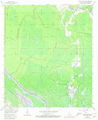Download a high-resolution, GPS-compatible USGS topo map for Grosse Tete SW, LA (1980 edition)
