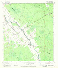 Download a high-resolution, GPS-compatible USGS topo map for Grosse Tete, LA (1970 edition)