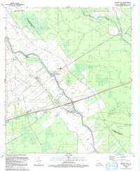 Download a high-resolution, GPS-compatible USGS topo map for Grosse Tete, LA (1992 edition)