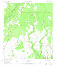 preview thumbnail of historical topo map of Allen County, LA in 1960