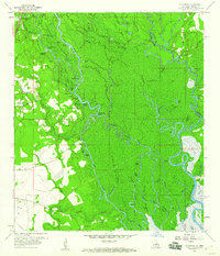 preview thumbnail of historical topo map of St. Tammany County, LA in 1959