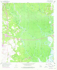 preview thumbnail of historical topo map of St. Tammany County, LA in 1959