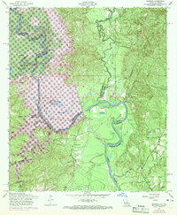 Download a high-resolution, GPS-compatible USGS topo map for Haddens, LA (1969 edition)
