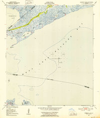 Download a high-resolution, GPS-compatible USGS topo map for Hammock Lake, LA (1952 edition)