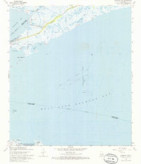 preview thumbnail of historical topo map of St. Mary County, LA in 1968