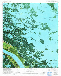 preview thumbnail of historical topo map of Red River County, LA in 1992