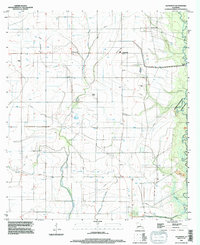 Download a high-resolution, GPS-compatible USGS topo map for Hathaway, LA (1996 edition)