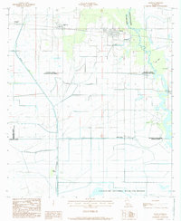 Download a high-resolution, GPS-compatible USGS topo map for Hayes, LA (1985 edition)