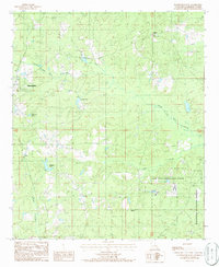 Download a high-resolution, GPS-compatible USGS topo map for Haynesville East, LA (1986 edition)