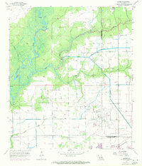 Download a high-resolution, GPS-compatible USGS topo map for Hecker, LA (1971 edition)