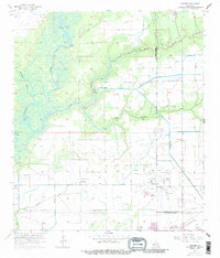 Download a high-resolution, GPS-compatible USGS topo map for Hecker, LA (1986 edition)
