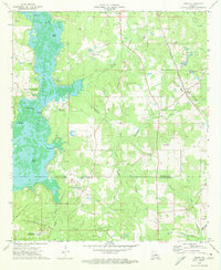 Download a high-resolution, GPS-compatible USGS topo map for Heflin, LA (1974 edition)